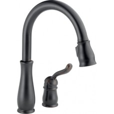 Delta Faucet Leland Single-Handle Kitchen Sink Faucet with Pull Down Sprayer and Magnetic Docking Spray Head  Venetian Bronze 978-RB-DST - B001F7IIOM